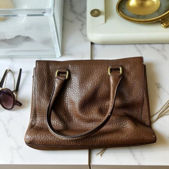 coach vintage brown leather bag - Picture 1 of 3